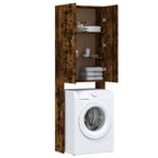 vidaXL Waschmaschinenschrank Räuchereiche 64x25,5x190 cm