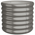 vidaXL Pflanzkübel Verzinkter Stahl 40x40x36 cm Grün