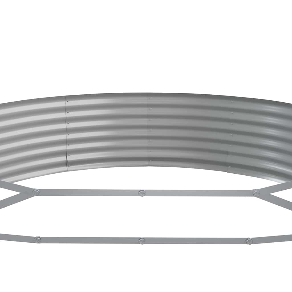 vidaXL Garten-Hochbeet Verzinkter Stahl 296 x 140 x 36 cm Anthrazit