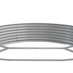 vidaXL Garten-Hochbeet Verzinkter Stahl 296 x 140 x 36 cm Anthrazit