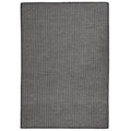 vidaXL Outdoor-Teppich Flachgewebe 140x200 cm Grau