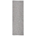 vidaXL Outdoor-Teppich Flachgewebe 80x250 cm Braun und Blau
