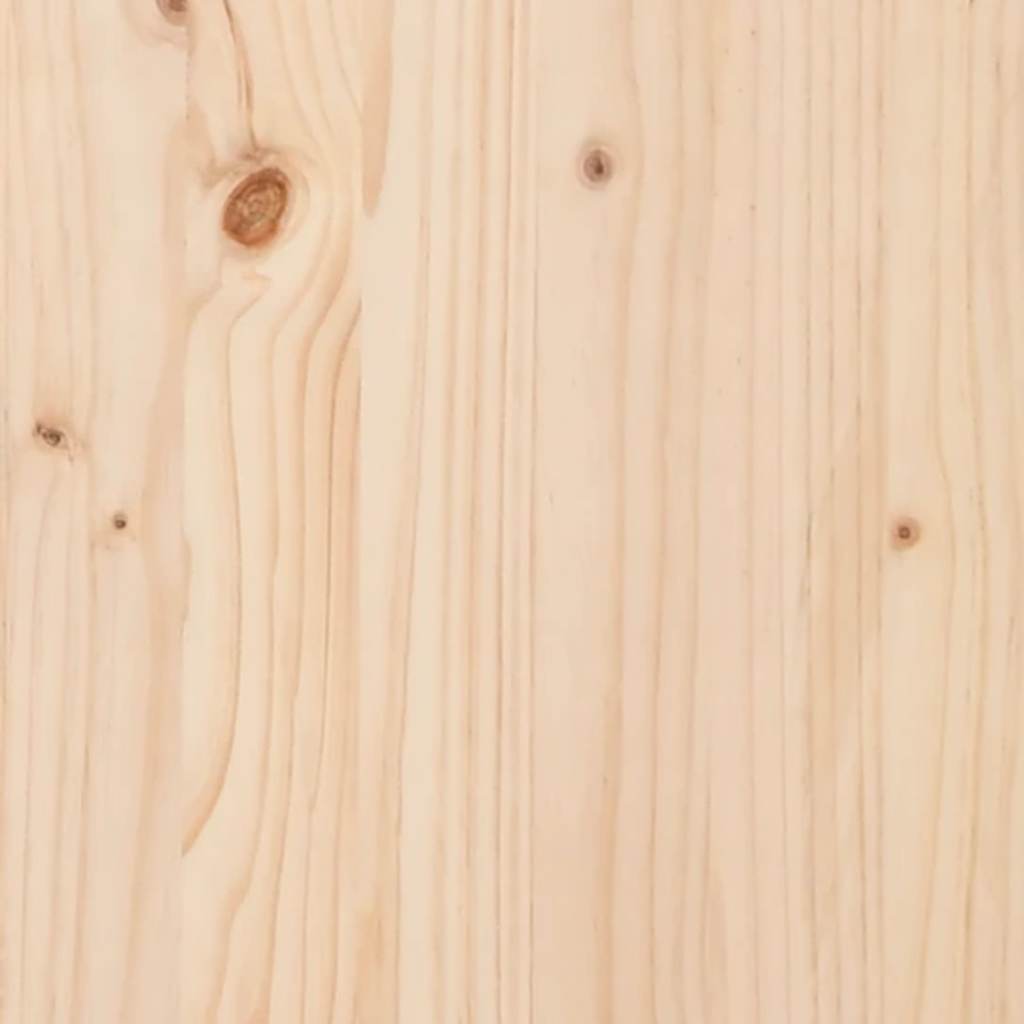 vidaXL Tischplatte Ø30x2,5 cm Massivholz Kiefer