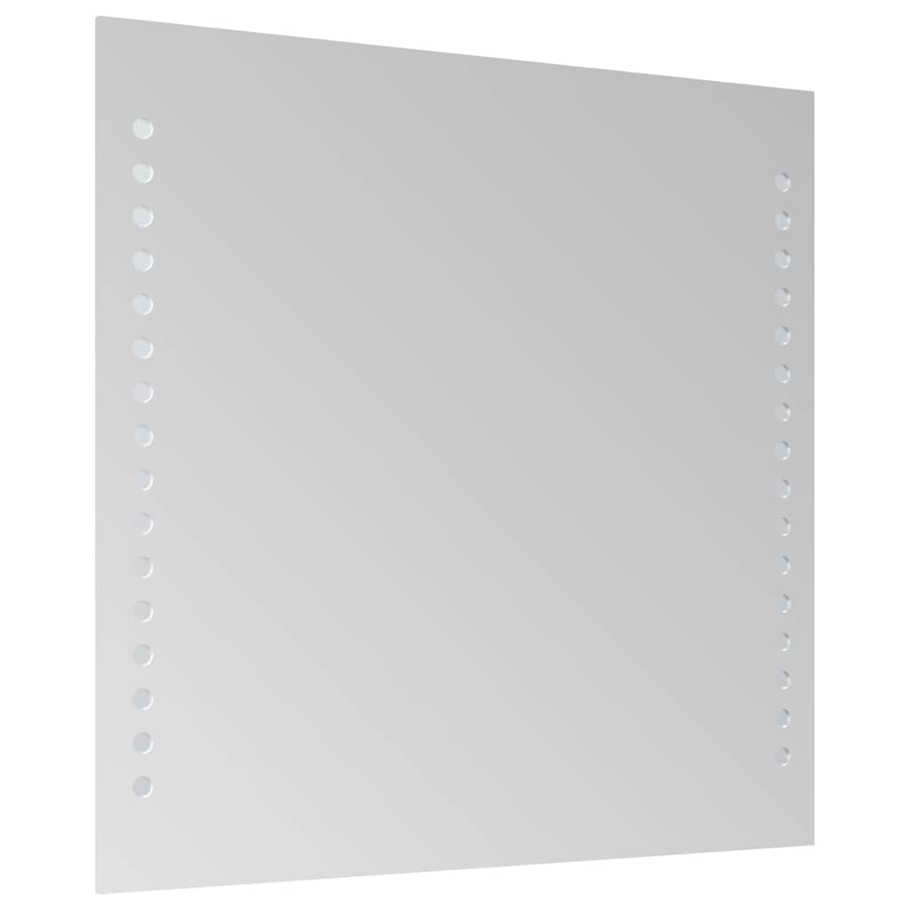 vidaXL LED-Badspiegel 30x30 cm