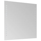 vidaXL LED-Badspiegel 30x30 cm
