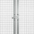 vidaXL Hühnerkäfig Anthrazit 200x91x100 cm Verzinkter Stahl