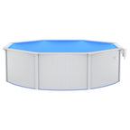 vidaXL Pool mit Sicherheitsleiter 460x120 cm