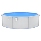 vidaXL Pool mit Sandfilterpumpe 460x120 cm