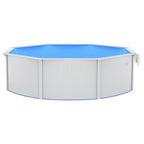 vidaXL Pool mit Sandfilterpumpe 460x120 cm