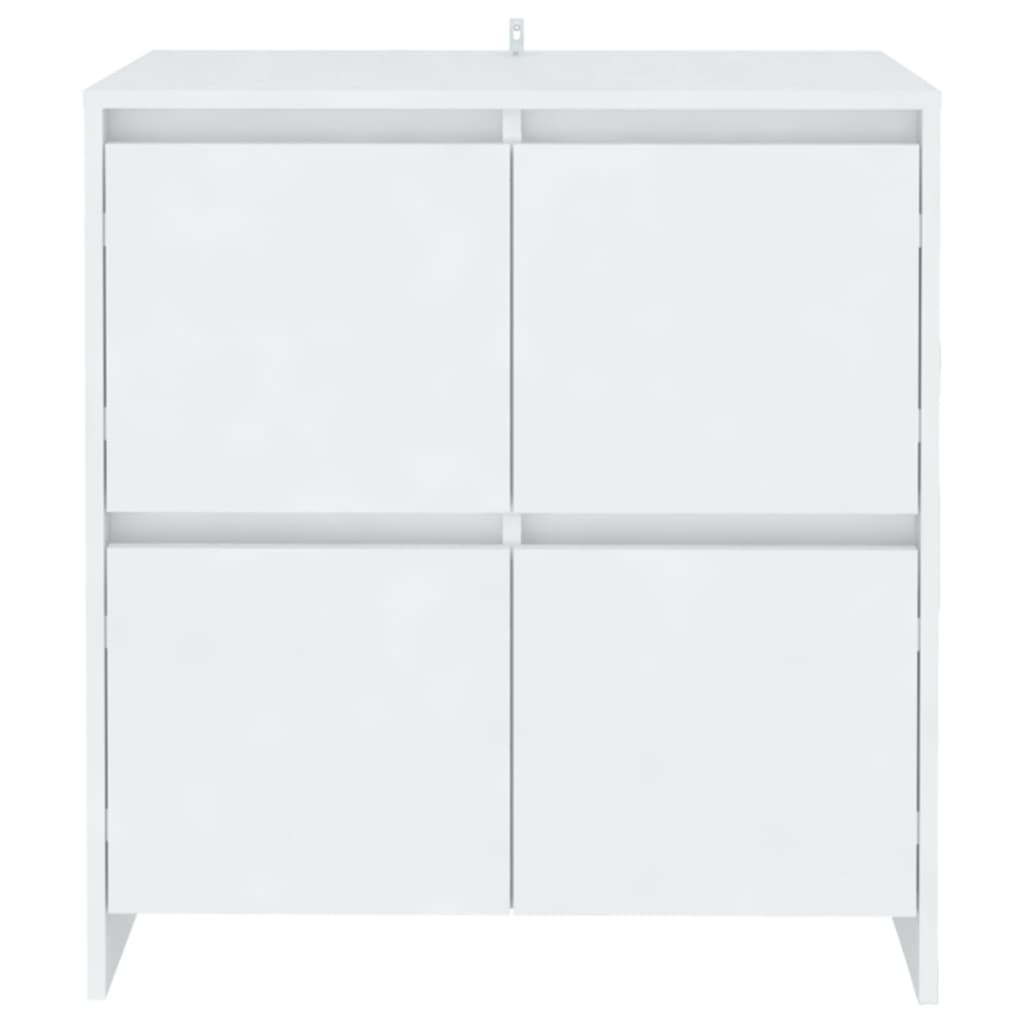 vidaXL Sideboards 2 Stk. Weiß 70x41x75 cm Holzwerkstoff