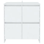 vidaXL Sideboards 2 Stk. Weiß 70x41x75 cm Holzwerkstoff