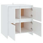 vidaXL Sideboards 2 Stk. Weiß 70x41x75 cm Holzwerkstoff