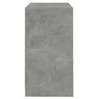 vidaXL Sideboards 2 Stk. Betongrau 70x41x75 cm Holzwerkstoff