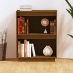 vidaXL Beistellschrank Honigbraun 60x34x75 cm Massivholz Kiefer
