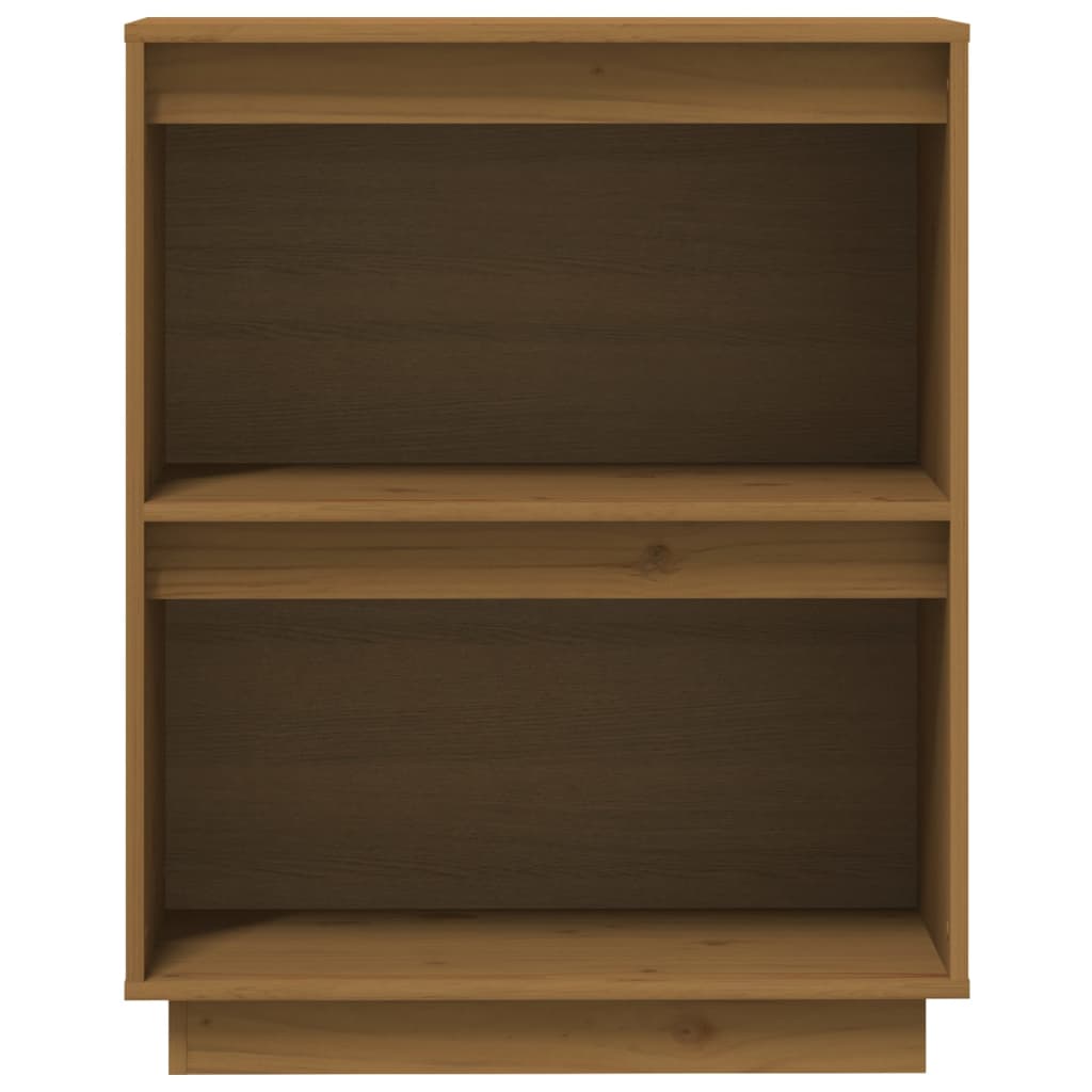 vidaXL Beistellschrank Honigbraun 60x34x75 cm Massivholz Kiefer