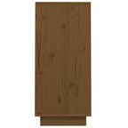 vidaXL Beistellschrank Honigbraun 60x34x75 cm Massivholz Kiefer