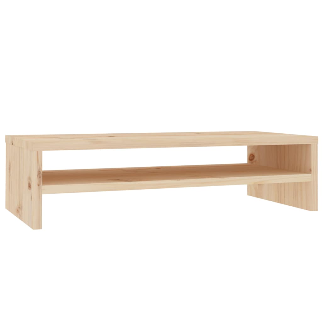 vidaXL Monitorständer 50x24x13 cm Massivholz Kiefer