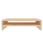vidaXL Monitorständer 50x24x13 cm Massivholz Kiefer