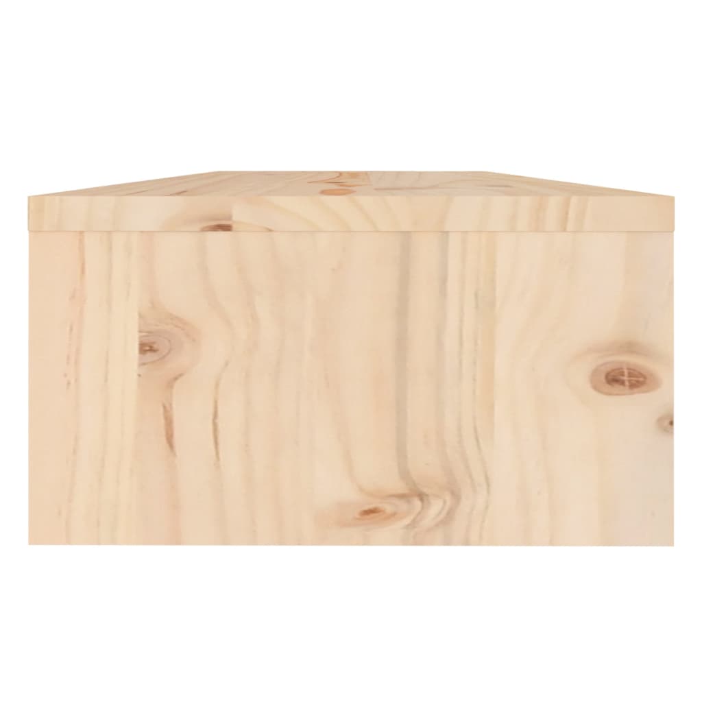 vidaXL Monitorständer 50x24x13 cm Massivholz Kiefer