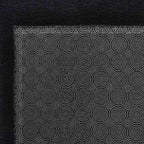 vidaXL Teppich Waschbar Flauschig Kurzflor 160x230 Rutschfest Schwarz