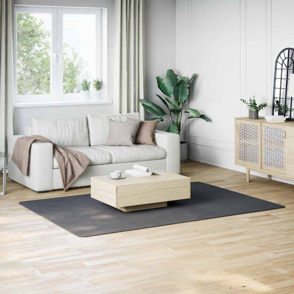 vidaXL Teppich Waschbar Flauschig Kurzflor 160x230 Rutschfest Anthrazi