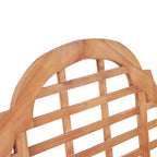 vidaXL Gartenbank 127x58,5x92,5 cm Massivholz Teak