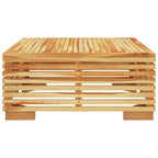 vidaXL Garten-Couchtisch 69,5x69,5x31 cm Massivholz Teak
