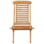 vidaXL Gartenstuhl Klappbar 50x90x69 cm Massivholz Teak