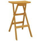 vidaXL 3-tlg. Bar-Set Klappbar Massivholz Teak