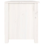 vidaXL Schuhbank Weiß 70x38x45,5 cm Massivholz Kiefer