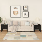 vidaXL Beistelltische 2 Stk. 40x40x39 cm Massivholz Kiefer