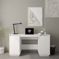 vidaXL Schreibtisch 140x50x75 cm Massivholz Kiefer