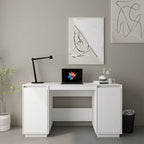 vidaXL Schreibtisch 140x50x75 cm Massivholz Kiefer