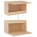 vidaXL 5-teiliges TV-Schrank-Set Massivholz Kiefer