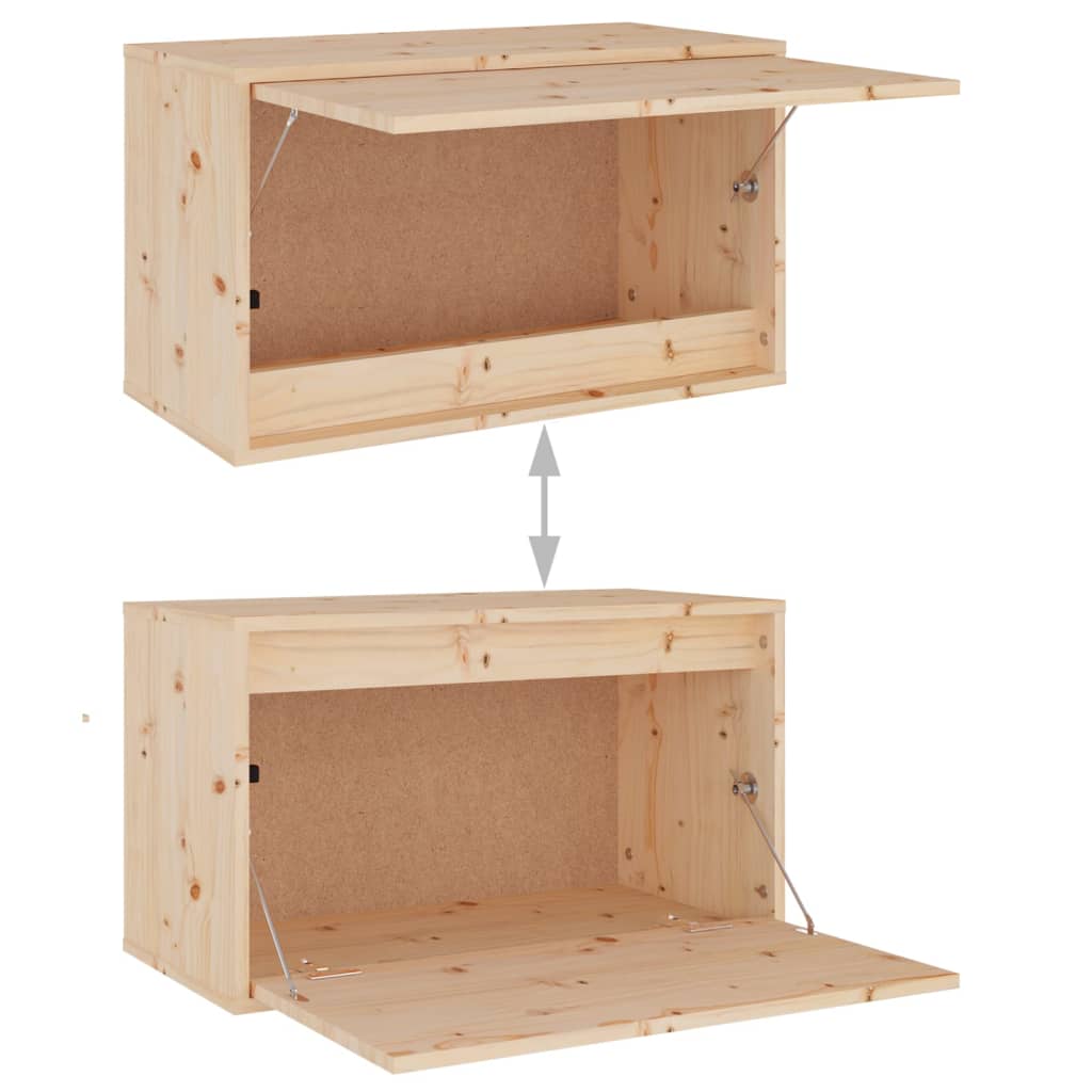 vidaXL 5-teiliges TV-Schrank-Set Massivholz Kiefer