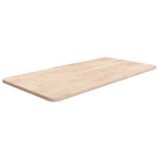vidaXL Waschtischplatte 80x40x1,5 cm Massivholz Unbehandelt
