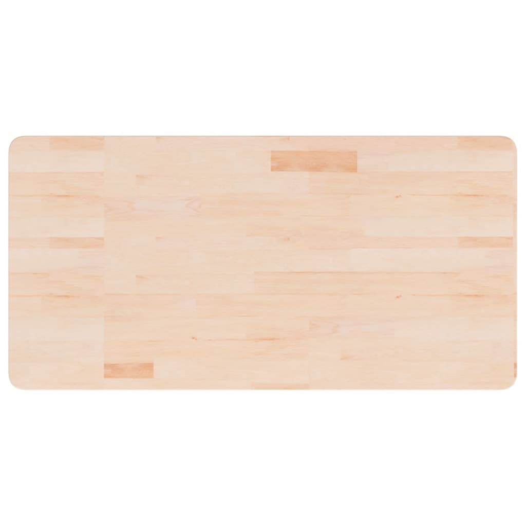 vidaXL Waschtischplatte 80x40x1,5 cm Massivholz Unbehandelt