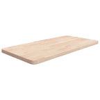 vidaXL Waschtischplatte 80x40x2,5cm cm Massivholz Unbehandelt