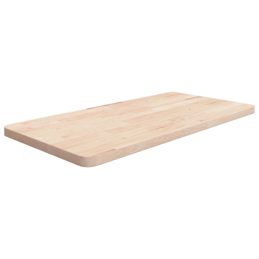 vidaXL Waschtischplatte 80x40x2,5cm cm Massivholz Unbehandelt