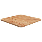 vidaXL Tischplatte Quadratisch Hellbraun 40x40x1,5cm Behandelte Eiche