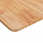 vidaXL Tischplatte Quadratisch Hellbraun 40x40x1,5cm Behandelte Eiche