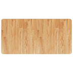 vidaXL Waschtischplatte Hellbraun 80x40x1,5 cm Massivholz Behandelt