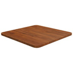 vidaXL Tischplatte Quadratisch Dunkelbraun 40x40x1,5cm Eiche Behandelt