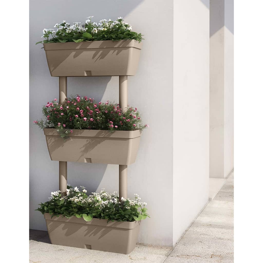 vidaXL Pflanzkübel 6-tlg. 100 cm Anthrazit