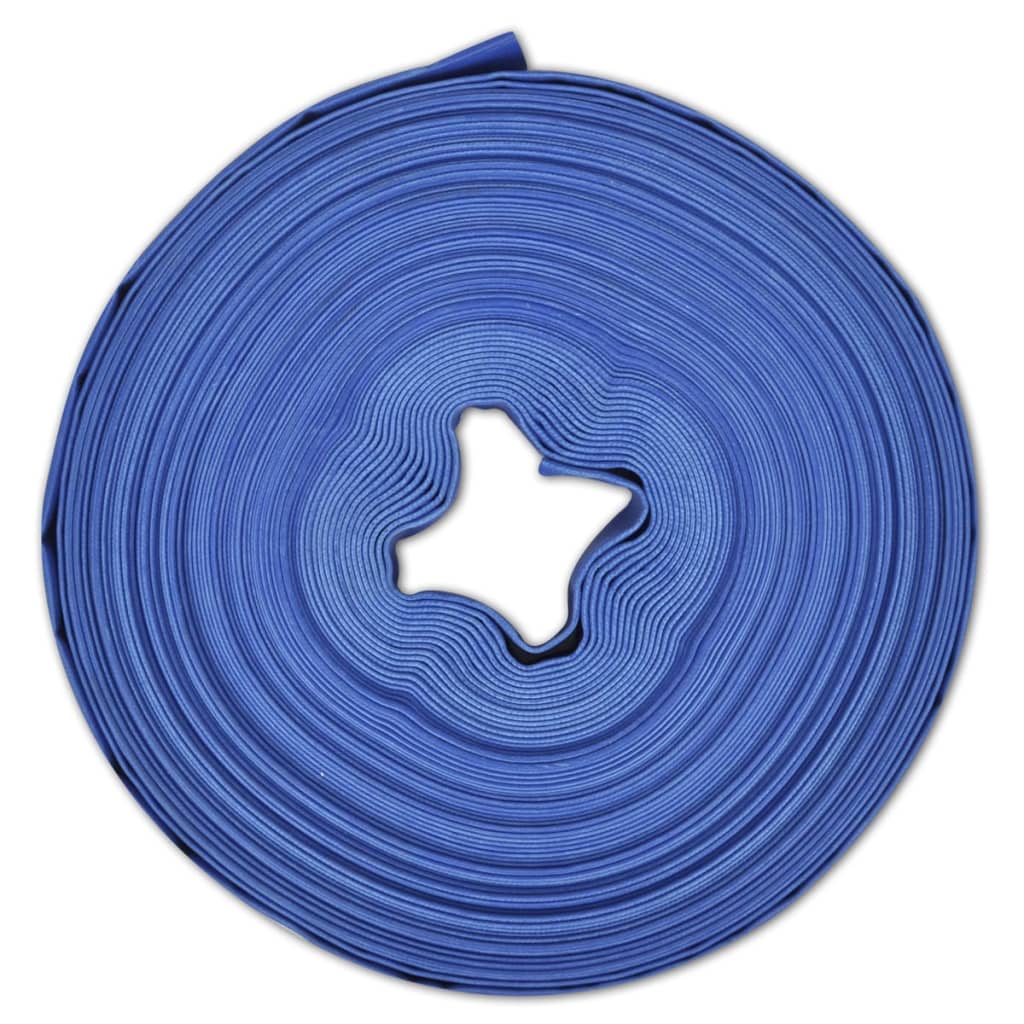vidaXL Flachschlauch 100 m 1" PVC
