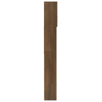 vidaXL Waschmaschinenschrank Braun Eichen-Optik 64x25,5x190 cm