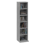 vidaXL CD-Regal Grau Sonoma 21x20x88 cm Holzwerkstoff