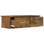 vidaXL Wandschrank Räuchereiche 60x26x18,5 cm Holzwerkstoff