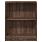 vidaXL Bücherregal Braun Eichen-Optik 60x24x76 cm Holzwerkstoff