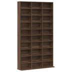 vidaXL CD-Regal Braun Eichen-Optik 102x23x177,5 cm Holzwerkstoff